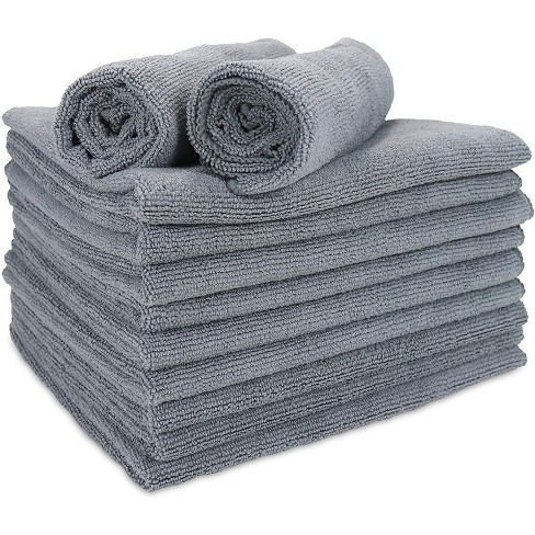 Smartchoice Mf Hand Towel 16x27 Grey 12 pack Target