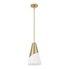 Crystorama Lighting Tori 1 - Light Pendant in  Vibrant Gold - 3 of 4