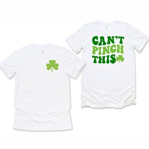 Simply Sage Market Women's Can't Pinch This Front and Back Short Sleeve Graphic Tee - 1 of 2