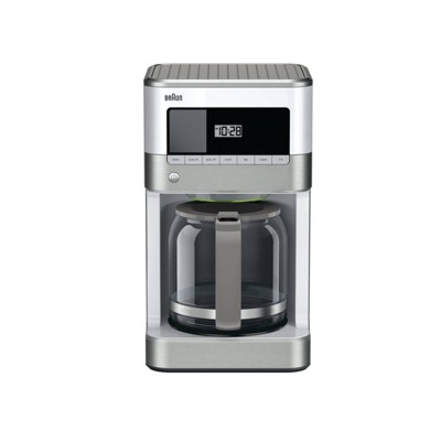 Braun Multiserve Brewing System in Stainless Steel with Glass Carafe (