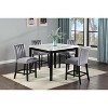 Ridstar Set of 2 Dining Chairs, Armless Chair For Dining Room-Gray - 4 of 4