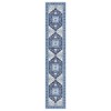 BAGOKIE Washable Vintage Boho Floral Runner Rug - 2 of 4