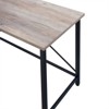 Black and Gray Oak Desk - Henn&Hart - 3 of 4