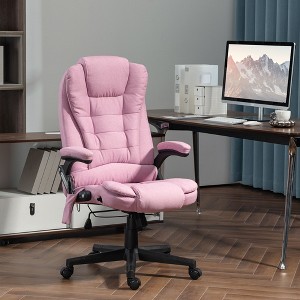 NicBex Massage Office Chair with Vibration Points, Adjustable Tilt Ergonomic Chair with Armrest, Swivel Gaming Chair for Office - 1 of 4