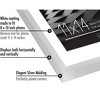 Americanflat Thin Picture Frame in Silver with Shatter Resistant Glass Horizontal and Vertical Formats for Wall - 11" x 14" - 3 of 4