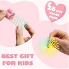JOYIN 28 Packs Valentine's Day Cards with Coil Rainbow Springs, Stress Relief Coil Toys with Cards for Kids Valentine's Classroom Exchange Gifts - 3 of 4
