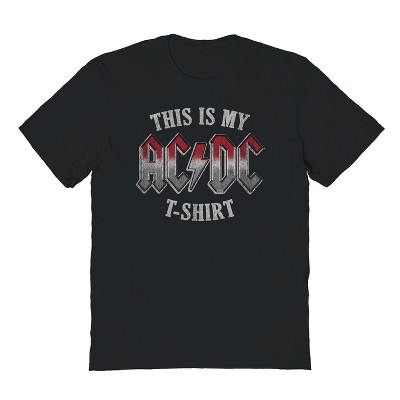 Acdc Men's My Acdc Shirt Short Sleeve Graphic Cotton T-Shirt