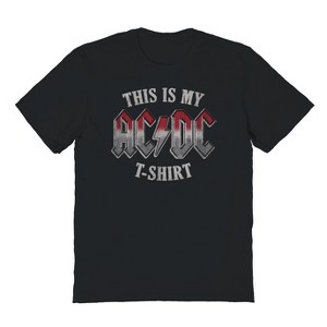 Acdc Men's My Acdc Shirt Short Sleeve Graphic Cotton T-Shirt - 1 of 1