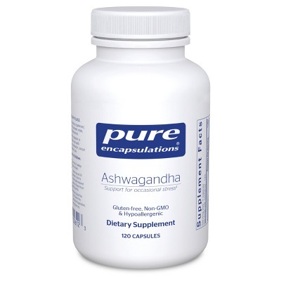Pure Encapsulations Ashwagandha - Supplement for Thyroid Support, Joints, Adaptogens, Focus, and Memory