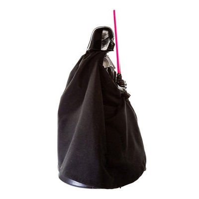Darth Vader Black Plastic LED Tree Topper with Timer