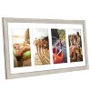 Americanflat Collage Picture Frame with shatter-resistant glass - Available in a variety of Sizes and Colors - 2 of 4