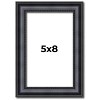 PosterPalooza | Photo Size Linear Black Picture Frame - UV Acrylic, Foam Board Backing, Hanging Hardware - 2 of 4