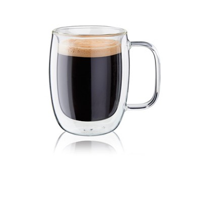 ZWILLING Sorrento Plus 2-pc Double-Wall Glass Double Espresso Mug Set