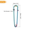 Unique Bargains Metal DIY Blankets Crafts Brooch Making Home Sewing Large Safety Pins 24 Pcs - 2 of 4