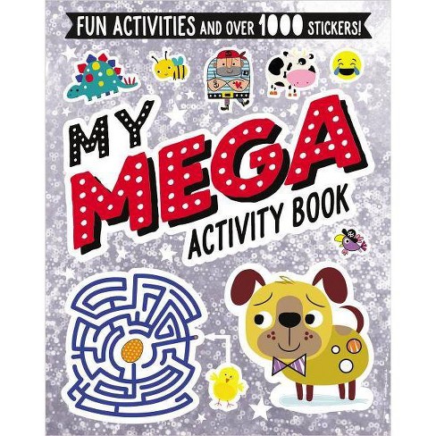 My Mega Activity Book My Mega Sticker Book By Make Believe Ideas Ltd Paperback Target