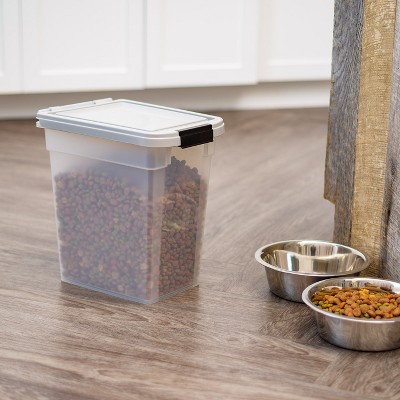 ClearView Airtight Pet Food Storage, 12.75 Qt, BPA-Free Plastic