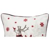 C&F Home 18" x 18" Frosty Deer Embellished Christmas Throw Pillow - image 2 of 4