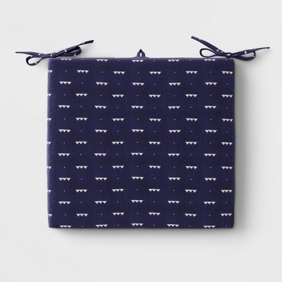 Arete Outdoor Chair Cushion Navy - Threshold&#8482;