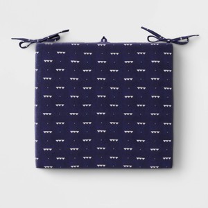18"x20" Printed Woven Outdoor Chair Seat Cushions - Threshold™ - 1 of 4