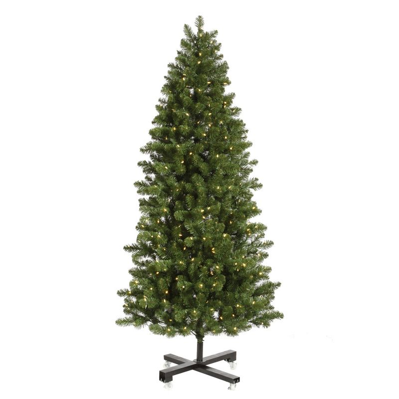 Vickerman Grand Teton Slim Artificial Christmas Tree, 1 of 5