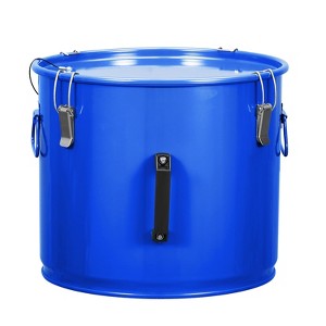 Fryer Grease Bucket, 10 Gallon Heavy Duty Oil Storage Container with Lid - Leak-Proof for Kitchens, Food Trucks - 1 of 4