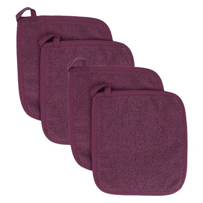 John Ritzenthaler Co. Ritz 4-Pack Terry Pot Holder Set