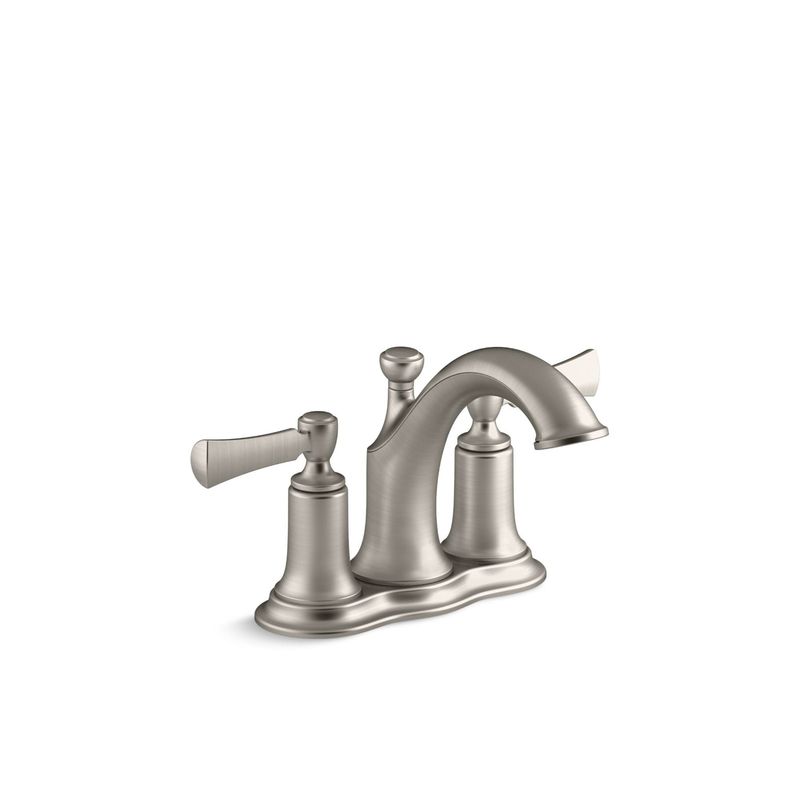 Kohler Brushed Nickel Bathroom Faucet 4 in. Model No. R72780-4D1-BN, 1 of 2