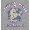 "I Like Big Mutts And I Cannot Lie"  Whimsical Dog  Adult Crew Neck Short Sleeve Tee - 2 of 2