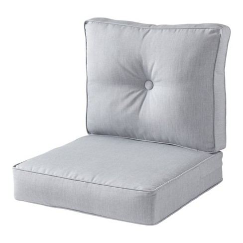 Aoodor - Patio Deep Chair Cushion - Set Of 2 - Total 6 Pieces : Target
