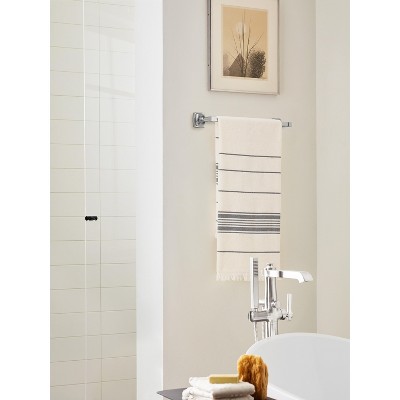 Stature Chrome 18-Inch Wall Mounted Towel Bar