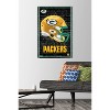 Trends International NFL Green Bay Packers - Neon Helmet 23 Unframed Wall Poster Prints - 2 of 4