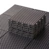 Maggift Carpet Tiles Interlocking Deck，Outdoor or Indoor Flooring for Patio, Bancony, Pool Side，Backyard，Play Area，Brown, 36.6"*36.6"0.75" - 3 of 4
