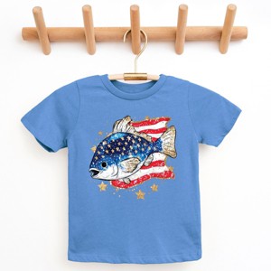 The Juniper Shop Patriotic Fish Youth Short Sleeve Tee - 1 of 4