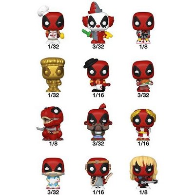 FUNKO Bitty POP! Singles: Deadpool (One Random Bitty Pop! Per Purchase)