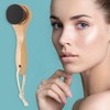 Unique Bargains Soft Nanofiber Hair Cleansing Brush with Flat Hair Long Handle 1 Pc - 2 of 4