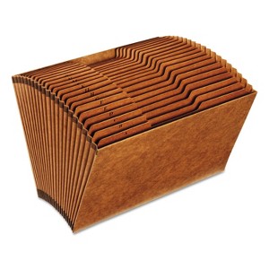 Pendaflex Heavy-Duty Open-Top Expanding Stadium File, 21 Sections, 1/3-Cut Tabs, Legal Size, Redrope - 1 of 4