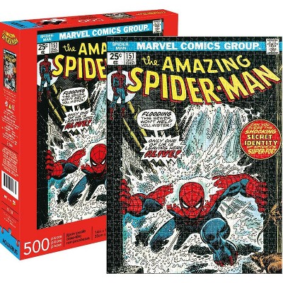 Marvel Spiderman Jigsaw Puzzle + Bonus Colouring