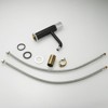 ChicFurnit Bathroom Sink Faucet Deck Mounted Brass Design for Modern Vanities, Multicolored, 10"*9.4"*3" - 4 of 4