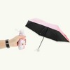 Unique Bargains Compact Umbrella Windproof Folding Lightweight for Travel - 3 of 4