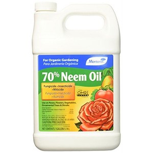 Monterey 70% Neem Oil Fungicide Insecticide Miticide Concentrate Organic - 1 of 1