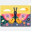 Journey of Something: Paint By Numbers - Spring Wings Art Craft Kit, 8.3 x 11.7" - 2 of 4
