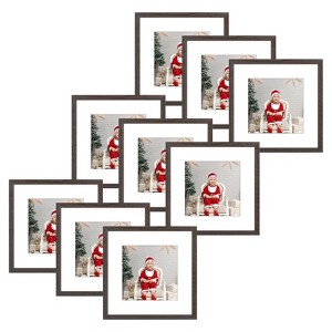 Golden State Art 12x12 Wood Picture Frame 0.84 Inch Thickness for 8x8 Photo - Pack of 9 - 1 of 4