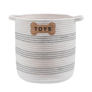 Park Life Designs Florence Basket Dog Rope Toy Set - 1 of 4