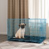BestMassage 24/30/36/42/48 Inch Dog Crate Dog Cage Dog Kennel with Double Door Removable Tray & Handle Indoor Outdoor Pet Crate - 2 of 4