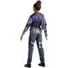 Apex Legends Wraith Costume for Kids, Official Deluxe Apex Costume Jumpsuit with Scarf - 2 of 4