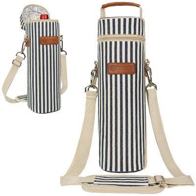 Wine backpack with on sale straw