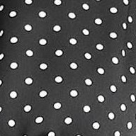 Black/Cream Polka Dots