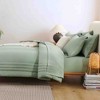 BAGOKIE 7-Piece Striped Bed in a Bag Comforter Set for All Season - 3 of 4