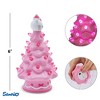 Ukonic Sanrio Hello Kitty Pink Light-Up Ceramic Christmas Tree | 6 Inches Tall - 3 of 4