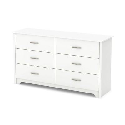 Fusion 6 Drawer Double Dresser - South Shore